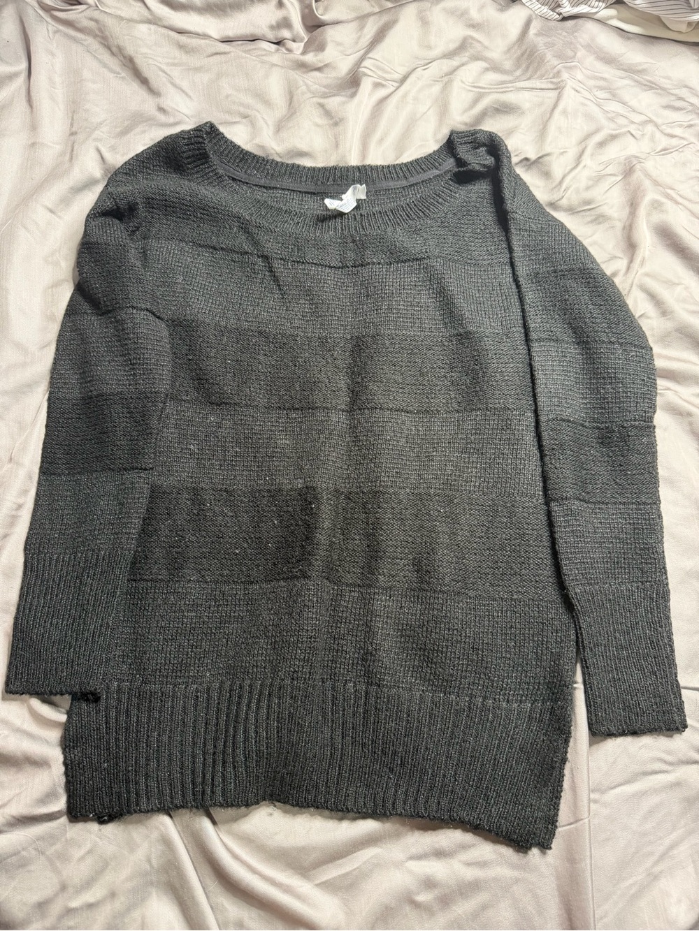 Aeropostale Black Crew Neck Sweater